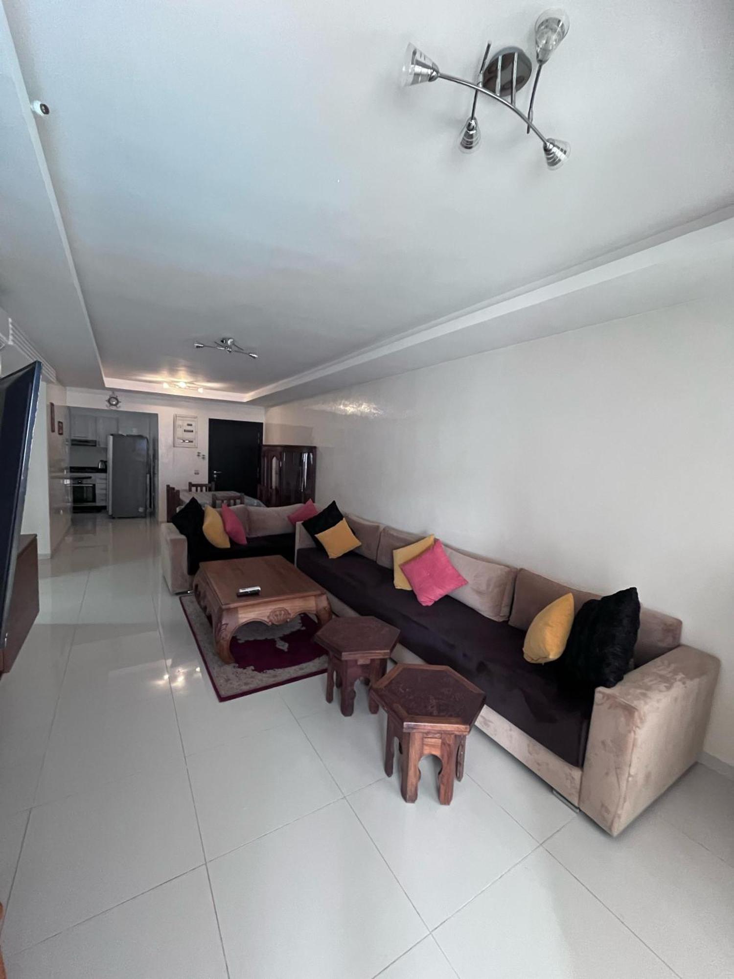 Apartment Sea View With Pool Aourir Esterno foto